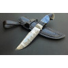 БЛАКИТНИЙ СОКІЛ авторський ніж ручної роботи майстра Fomenko Knifes, К390, 64-65 HRC, замовити купити в Україні